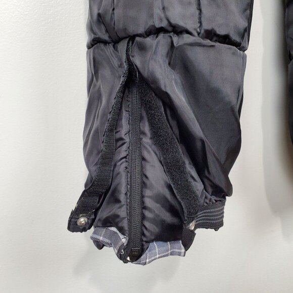 Athletech Kids Gray Black White Plaid Winter Snowpants Size XL (14/16) - Picture 9 of 16